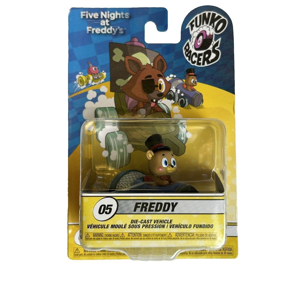 Funko Racers Freddy‎ #05-Five Nights at Freddy's Die Cast Vehicle--Brand New